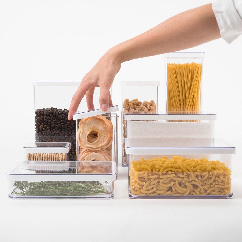 Rotho LOFT Opbergbakje 20x15x10 cm 2.25L Wit/Transparant - Image 2