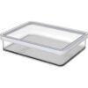 Rotho LOFT Vleeswarendoos 20x15x5 cm 1L Wit/Transparant