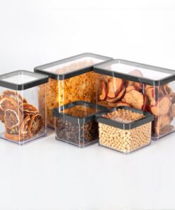 Alternative view of Rotho LOFT Vleeswarendoos 20x15x5 cm 1L Zwart/Transparant