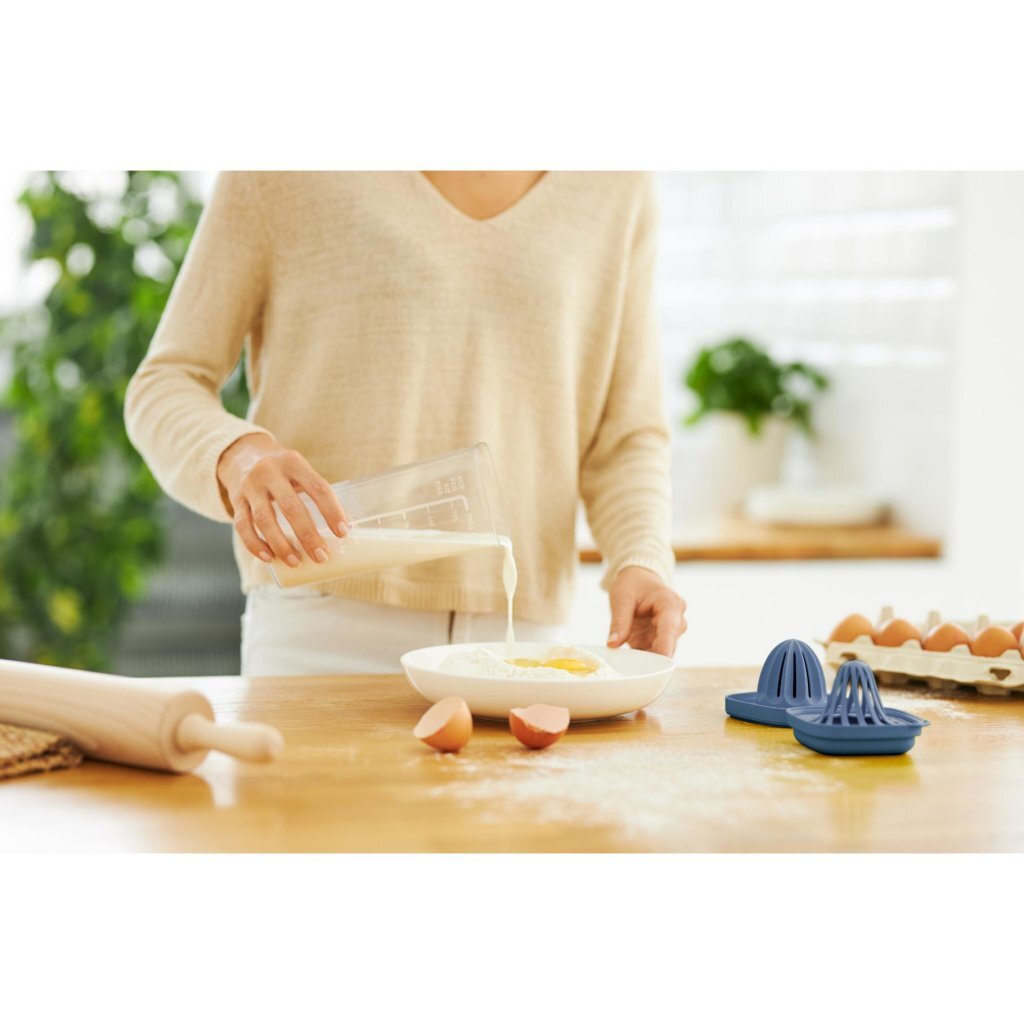 Rotho Loft Shaker met Pers 1L Horizon Blauw/Transparant - Image 5