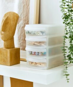 Alternative view of Rotho SYSTEMIX Design Ladekast met 4 Lades 19.6x14.1x23.3 cm Wit