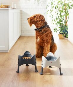 Alternative view of Rotho Sammy Verstelbare Voederbak 1.02L Antraciet/Grijs