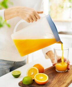 Alternative view of Rotho Schenkkan Koelkast 20x10x26 cm 2L Horizon Blauw/Transparant