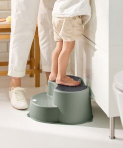 Alternative view of Rotho TILO Opstapje 37.5x37x18.4 cm Sage Green