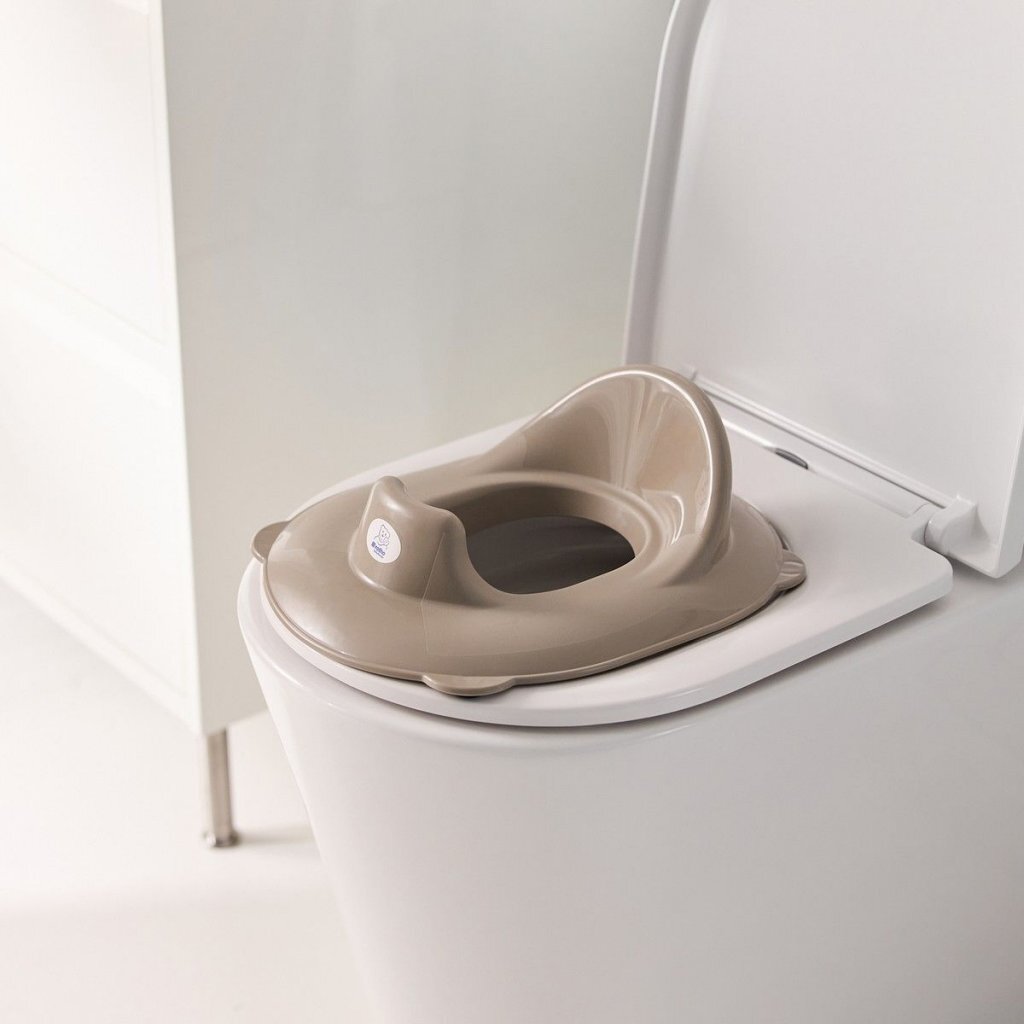 Rotho TILO Toiletverkleiner Toilettrainer Cappuccino - Image 3