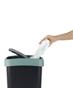 Alternative view of Rotho Twist Afvalbak 10L Mistletoe Groen/Antraciet