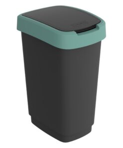 Rotho Twist Afvalbak 25L Mistletoe Groen/Antraciet