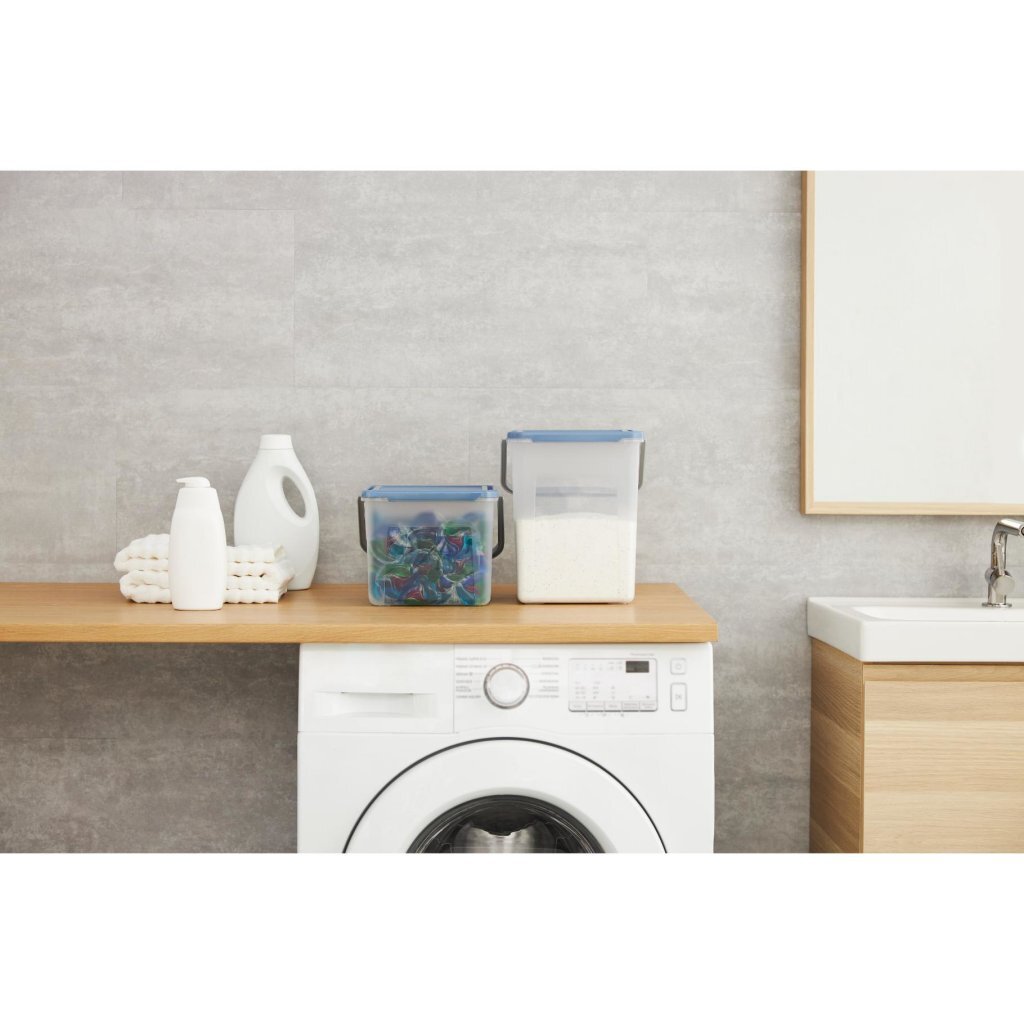 Rotho Waspoederbox 4.5L Horizon Blauw/Transparant - Image 3