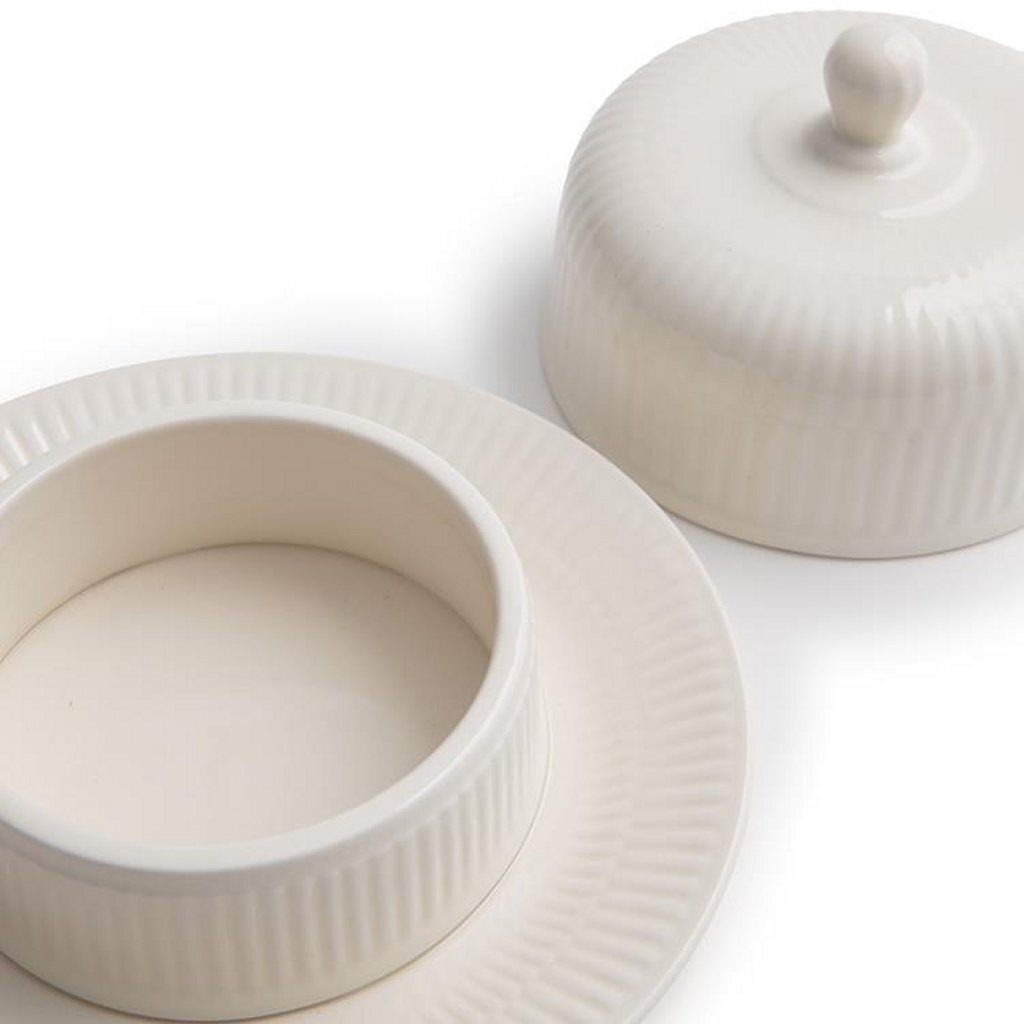 Royal Boch Vienne Botervloot Aardewerk/Wit - Image 3