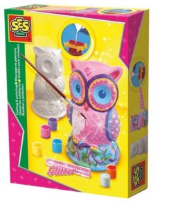 SES Creative 01285 Gieten en Schilderen Uil