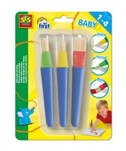 SES Creative Baby Veilige Kwasten 3 Stuks