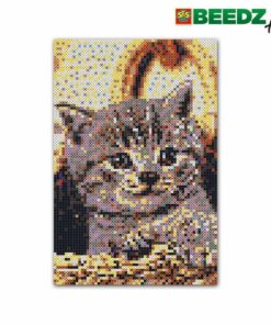 SES Creative Beedz Art Strijkkralen Kitten 45.5x30 cm 7000 Stuks
