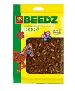 SES Creative Beedz Strijkkralen Donkerbruin 1000 Stuks