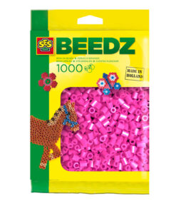 SES Creative Beedz Strijkkralen Neonroze 1000 Stuks