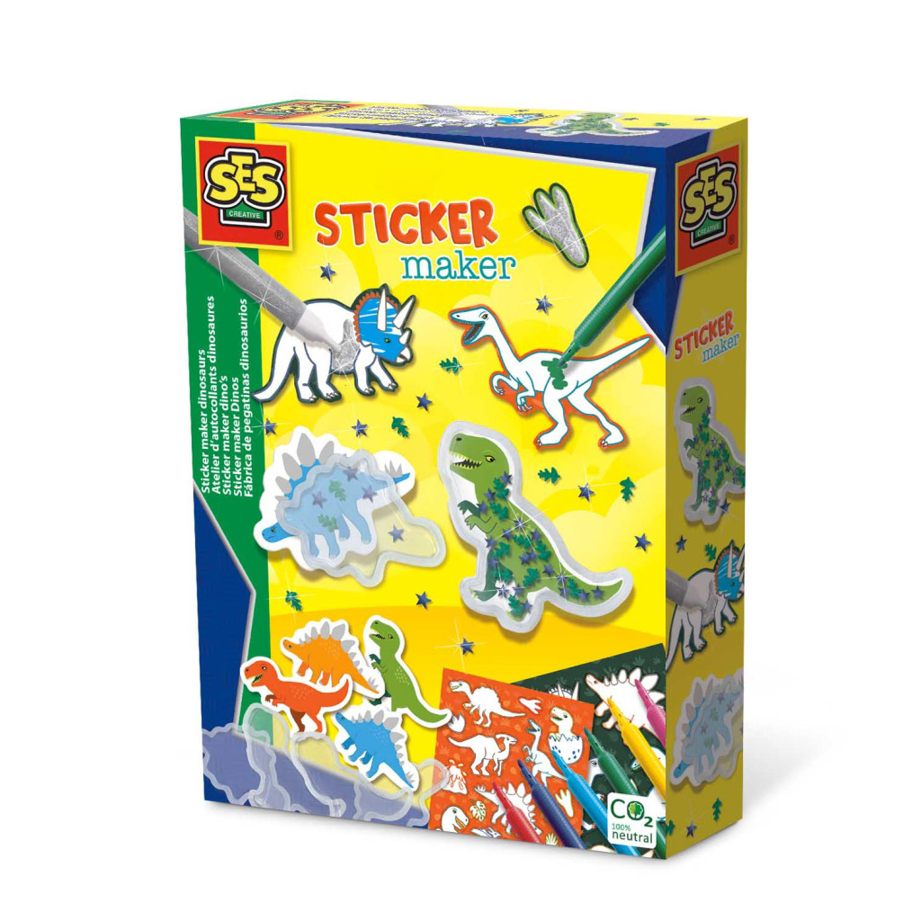 SES Creative Dino Stickers Maken