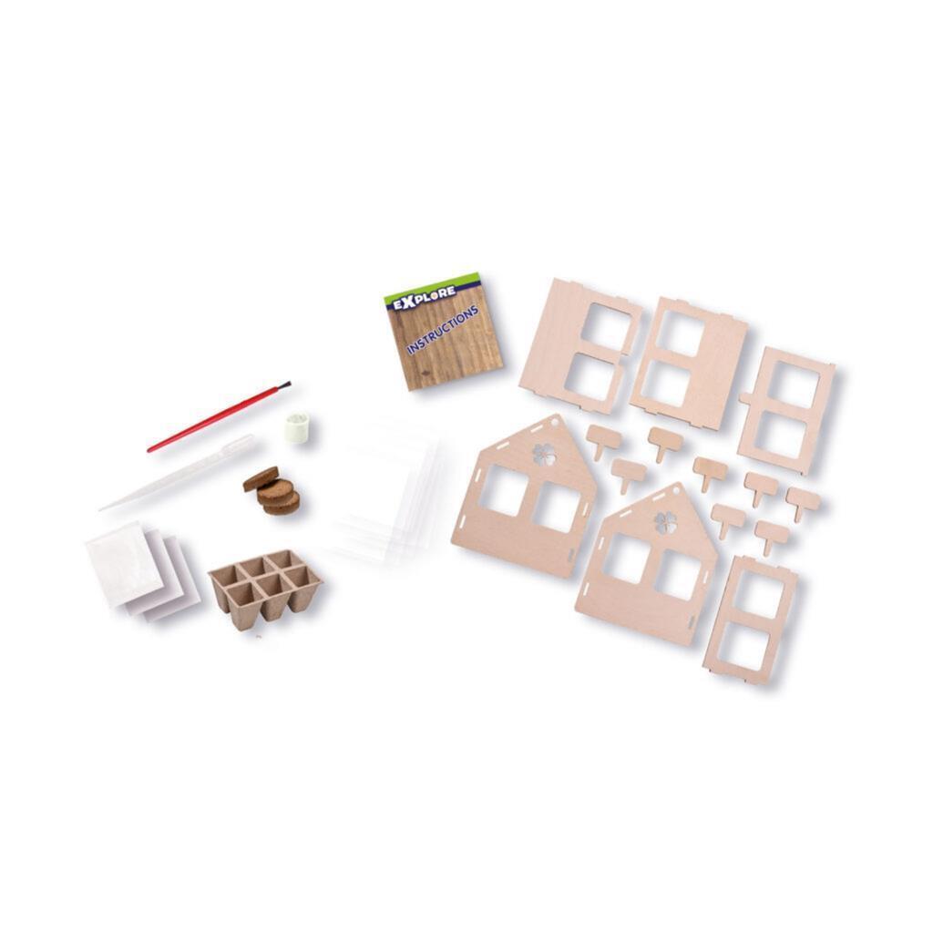 SES Creative Explore Houten Broeikas met Groenten - Image 2