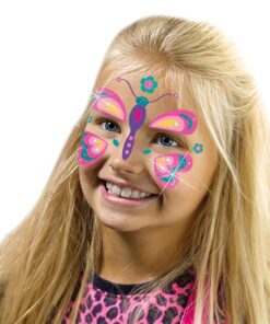 SES Creative Fashion Glitter Gezicht Tattoo Vlinder