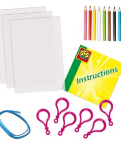 Alternative view of SES Creative Krimpfolie Sleutelhangers