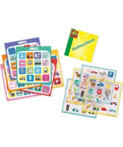 Alternative view of SES Creative Reisspel Raamsticker Bingo