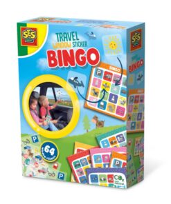 SES Creative Reisspel Raamsticker Bingo