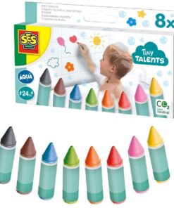 SES Creative Ses 13050 Tiny Talents Kleuren In Bad 8 Pack