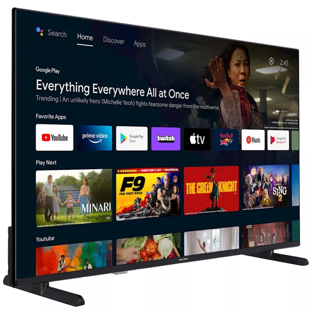 Salora 50UA550 4K Ultra HD Android Smart TV 127 cm Zwart - Image 2
