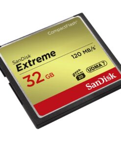 Alternative view of Sandisk CF Extreme 32GB 120MB/s Read 85MB/s Write