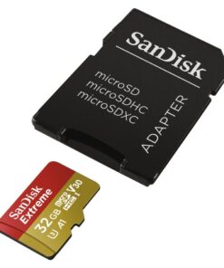 Alternative view of Sandisk MicroSDXC Extreme 32GB (A1/ V30/ U3/ UHS-I/ Cl.10/ R100/ W60)+Ad.Act.Cam