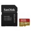Sandisk MicroSDXC Extreme 32GB (A1/ V30/ U3/ UHS-I/ Cl.10/ R100/ W60)+Ad.Act.Cam