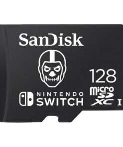 Sandisk MicroSDXC Extreme Gaming 128GB Nintendo Licensed Fortnite Skull Trooper