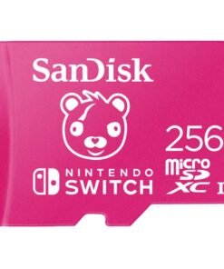 Sandisk MicroSDXC Extreme Gaming 256GB Nintendo Licensed Fortnite Cuddle Team