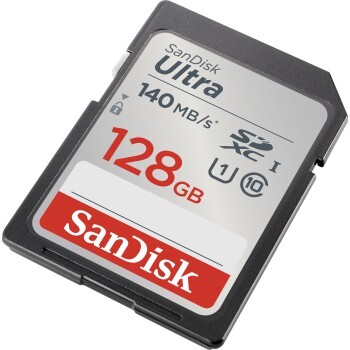 Sandisk SDXC Ultra 128GB 140mb/s C10 UHS-I - Image 2