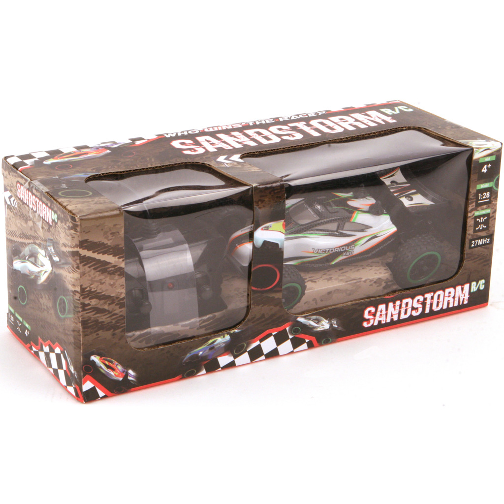 Sandstorm 2-Kanaals 4-Wheel Drive RC Buggy 1:18 - Image 3