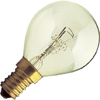 Alternative view of Scanpart 1100000001 F126 Ovenlampje E14 40w 300gr. Bol