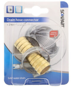 Scanpart 1132710004 Afvoerslang Verbinder Set Messing