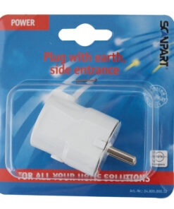 Scanpart 2480500012 E516 Stekker en Ra Zij-ingang Wit