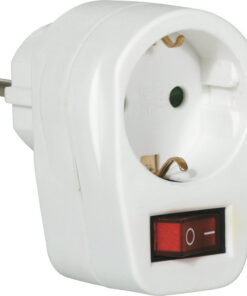 Alternative view of Scanpart 2480500025 E563 Stekker en Ra Schakelaar Wit