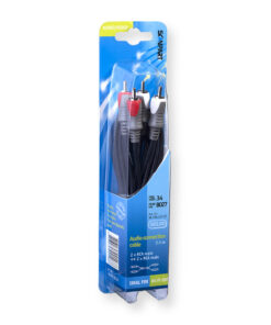 Scanpart Aansluitkabel 2tulp(m)-(m) 2.5m