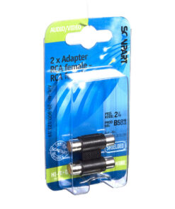 Scanpart Adapter 2tulp(f)-(f)