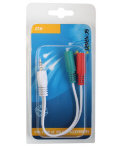 Scanpart Adapterkab.4p Jack->mic En Stereo