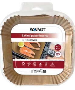 Scanpart Airfryerpapier 20x20 cm 100 Stuks