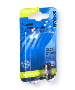 Alternative view of Scanpart Ant.adapter 9.5(f)-9.5(f) Metaal