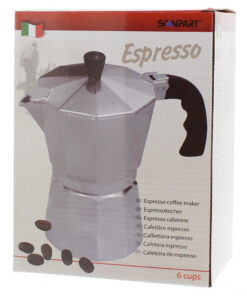 Alternative view of Scanpart Espressokan 6 Kops Aluminium