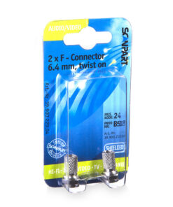 Scanpart F Connector 6.4(m) Schroefbaar A2