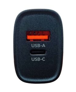 Alternative view of Scanpart GSM Lader USB-A en USB-C 25W Zwart