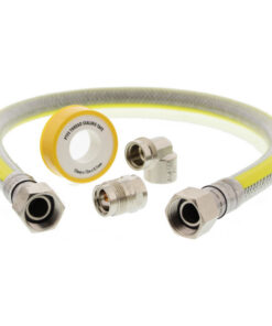 Alternative view of Scanpart Gas Aansluit Set Rvs-flexibele 75cm