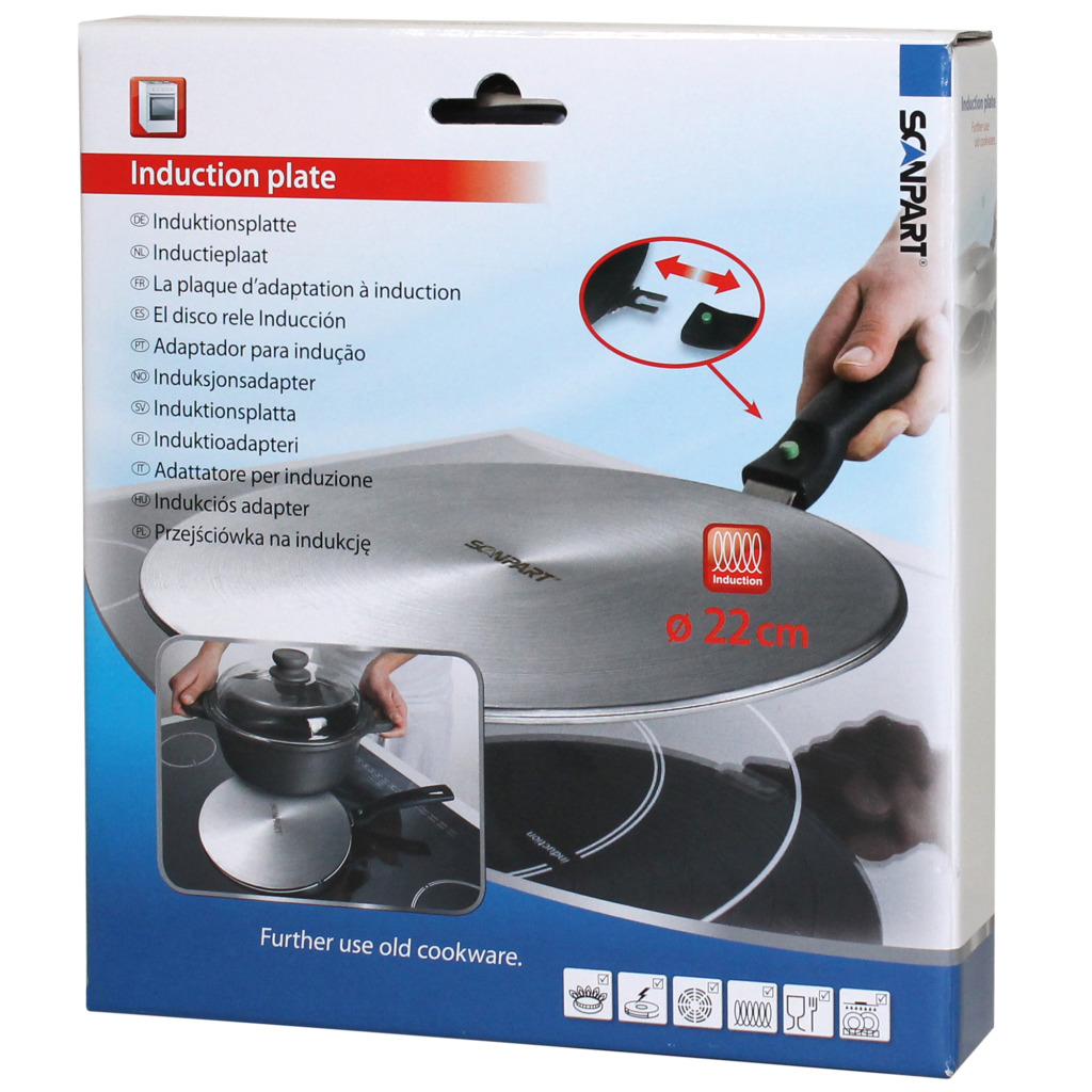 Scanpart Inductie Pannen Adapterplaat 22cm - Image 2