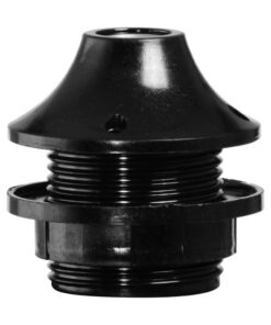 Alternative view of Scanpart Lampfitting E27 Zwart Met Ring