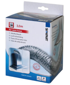 Scanpart Lucht Afvoerslang Aluminium 3