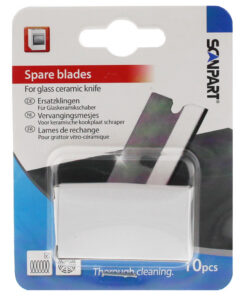 Scanpart Mesjes Radeermes Geel 10st.